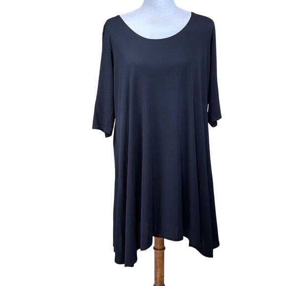 Eileen Fisher silk knit tunci, miminalist, timeless, quiet luxury, sustainable - Picture 1 of 5